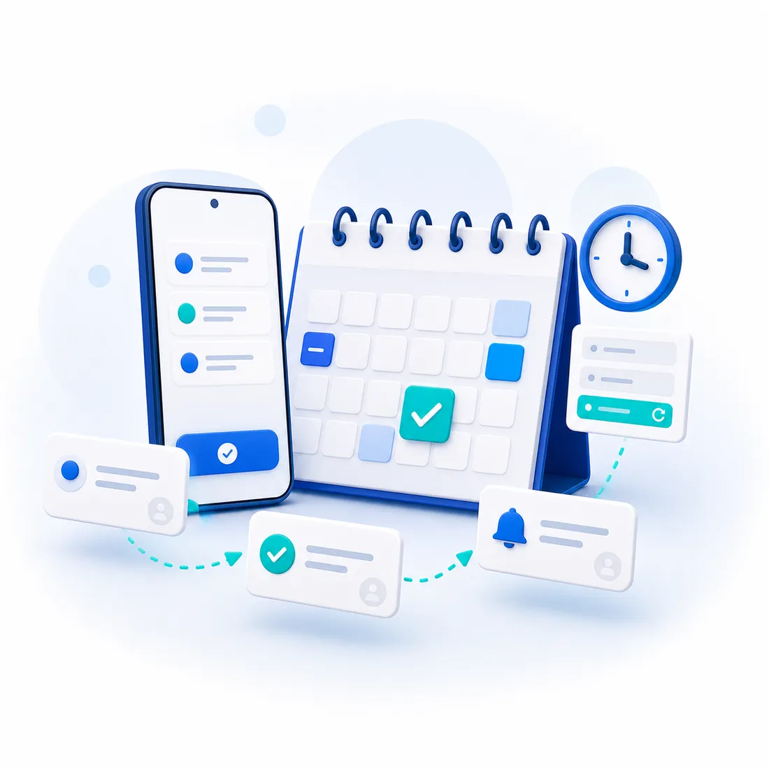 Agenda digital automatizada para reservar, confirmar y recordar citas, además de gestionar cambios de horario